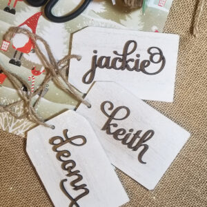 Personalized Gift/Stocking Tags (Set of 6)