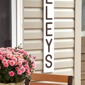 Porch Sign & House Numbers